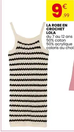 Stokomani Lola La robe en crochet offre