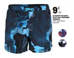 Stokomani Airness Le short de bain flottant imprimé offre