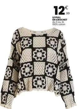 Stokomani Le pull en crochet offre
