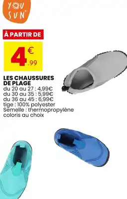 Stokomani See You Sun Les chaussures de plage offre