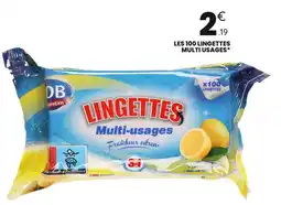 Stokomani DB Entretien Les 100 lingettes multi usages offre