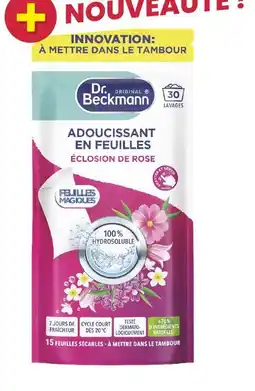 Stokomani Dr. Beckmann Les 30 feuilles magiques adoucissant offre