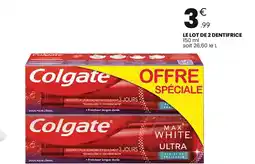 Stokomani Colgate Le lot de 2 dentifrice offre
