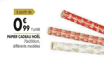 Imaginea Papier cadeau noël offre