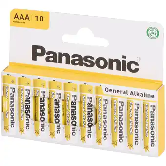 Action Piles AAA Panasonic offre