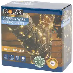 Action Guirlande lumineuse solaire Solar offre