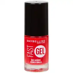 Action Vernis à ongles Maybelline Fast Gel offre