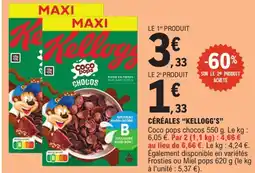E.Leclerc Kellogg's Coco pops chocos offre