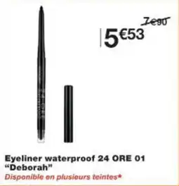 Monoprix Eyeliner waterproof 24 ore 01 deborah offre