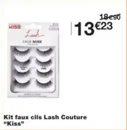 Monoprix Kit faux cils lash couture kiss offre