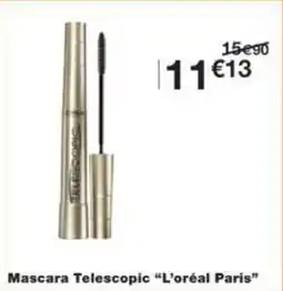 Monoprix Mascara telescopic l'oréal paris offre