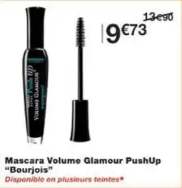 Monoprix Mascara volume glamour push up bourjois offre