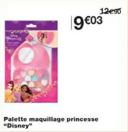 Monoprix Palette maquillage princesse disney offre
