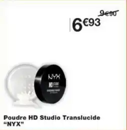 Monoprix Poudre hd studio translucide nyx offre