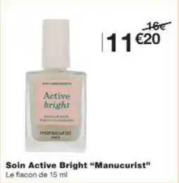 Monoprix Soin active bright manucurist offre