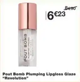 Monoprix Pout bomb plumping lipgloss glaze revolution offre