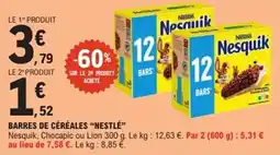 E.Leclerc Express "NESTLÉ" Barres de céréales offre