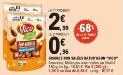 E.Leclerc Express "VICO" Graines non salées natur'&bon offre