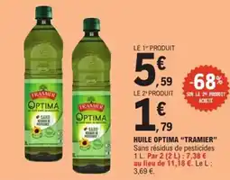 E.Leclerc Express “TRAMIER" Huile optima offre