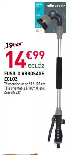 RAGT Jardin & Maison Fusil d'arrosage ecloz offre