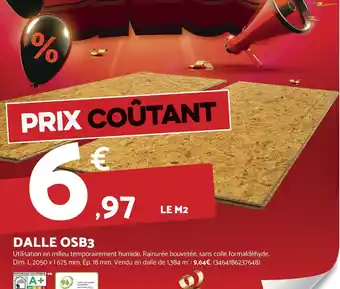 Bricomarché Dalle osb3 offre