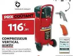 Bricomarché Compresseur vertical offre