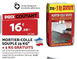 Bricomarché Mortier colle souple offre