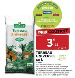 Bricomarché Terreau universel offre