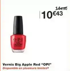 Apple - vernis big red