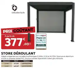 Bricomarché Store déroulant offre