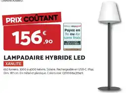 Bricomarché Lampadaire hybride led offre