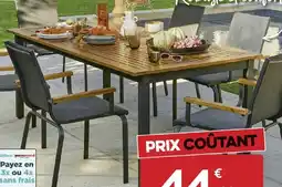 Bricomarché Table extensible malia offre