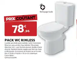 Bricomarché Pack wc rimless offre