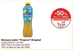 Monop' Boisson plate tropico original offre