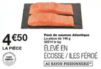 Monop' Pavé de saumon atlantique offre