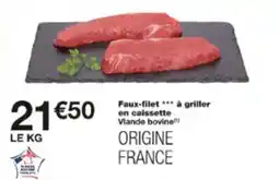 Monop' Faux-filet à griller en calssette offre
