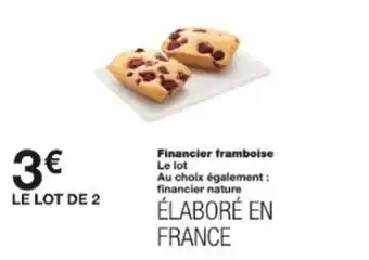 Monop' Financier framboise offre