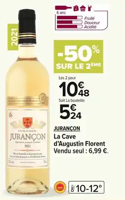 Carrefour JURANÇON La Cave d'Augustin Florent offre