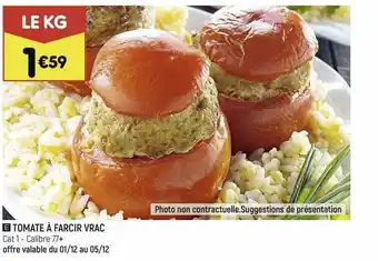 Tomate à Farcir Vrac