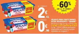 E.Leclerc Express "DANONE" Velouté fruix fruits rouges offre découverte offre