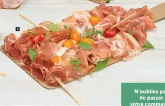 U Express Planche de charcuterie "italie" offre