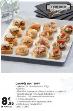 U Express Canapés traiteur offre