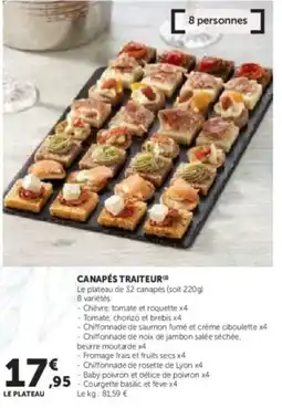 U Express Canapés traiteur offre