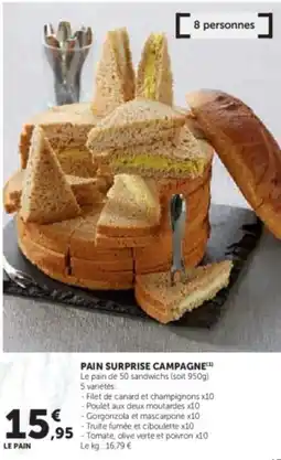 U Express Pain surprise campagne offre