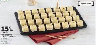 U Express Mini croques comté et truffe offre