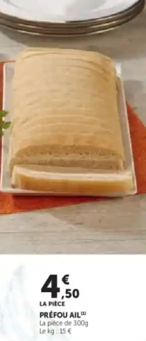 U Express Préfou ail offre