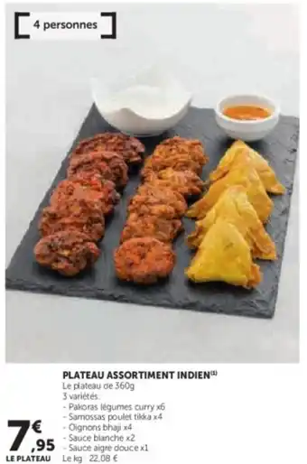 U Express Plateau assortiment indien“ offre