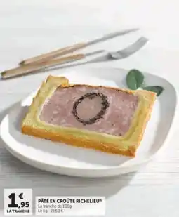 U Express Pâté en croûte richelieu offre
