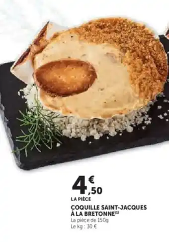 U Express Coquille saint-jacques à la bretonne offre