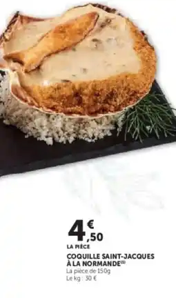 U Express Coquille saint-jacques à la normande offre